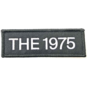 The 1975 - Logo Woven Patch ryhmässä MERCHANDISE @ Bengans Skivbutik AB (5538462)