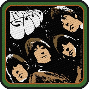 The Beatles - Rubber Soul Album Standard Patch ryhmässä MERCHANDISE / Merch / Pop-Rock @ Bengans Skivbutik AB (5538478)