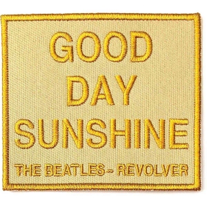 The Beatles - Good Day Sunshine Woven Patch ryhmässä MERCHANDISE / Merch / Pop-Rock @ Bengans Skivbutik AB (5538498)