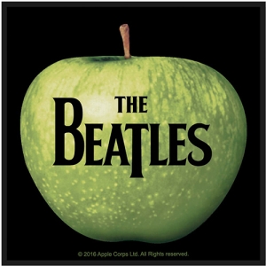 The Beatles - Apple & Logo Standard Patch ryhmässä MERCHANDISE / Merch / Pop-Rock @ Bengans Skivbutik AB (5538509)