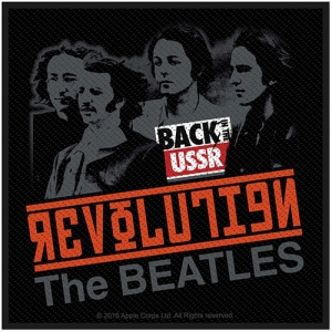 The Beatles - Revolution Standard Patch ryhmässä MERCHANDISE / Merch / Pop-Rock @ Bengans Skivbutik AB (5538512)