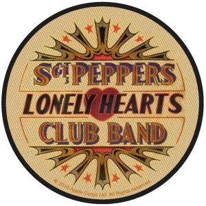 The Beatles - Sgt Peppers Lhcb Standard Patch ryhmässä MERCHANDISE / Merch / Pop-Rock @ Bengans Skivbutik AB (5538518)