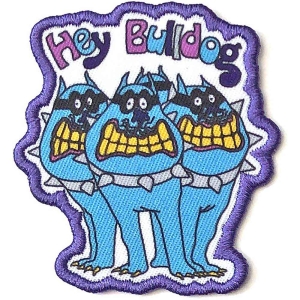 The Beatles - Hey Bulldog Woven Patch ryhmässä MERCHANDISE / Merch / Pop-Rock @ Bengans Skivbutik AB (5538530)