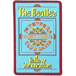 The Beatles - Lonely Hearts Woven Patch ryhmässä MERCHANDISE / Merch / Pop-Rock @ Bengans Skivbutik AB (5538533)