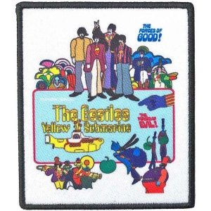 The Beatles - Movie Poster Woven Patch ryhmässä MERCHANDISE / Merch / Pop-Rock @ Bengans Skivbutik AB (5538535)