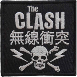 The Clash - Skull & Crossbones Woven Patch ryhmässä MERCHANDISE / Merch / Punk @ Bengans Skivbutik AB (5538541)