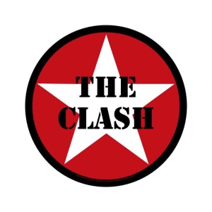 The Clash - Star Logo Back Patch ryhmässä MERCHANDISE / Merch / Punk @ Bengans Skivbutik AB (5538544)