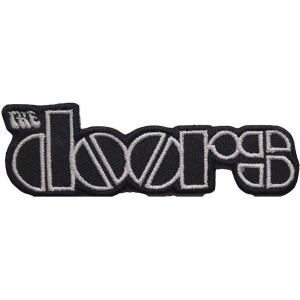 The Doors - Logo Woven Patch ryhmässä MERCHANDISE / Merch / Pop-Rock @ Bengans Skivbutik AB (5538546)