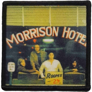 The Doors - Morrison Hotel Printed Patch ryhmässä MERCHANDISE / Merch / Pop-Rock @ Bengans Skivbutik AB (5538548)