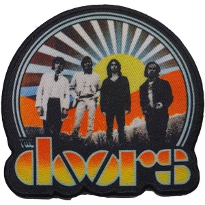 The Doors - Sunrise Printed Patch ryhmässä MERCHANDISE / Merch / Pop-Rock @ Bengans Skivbutik AB (5538550)