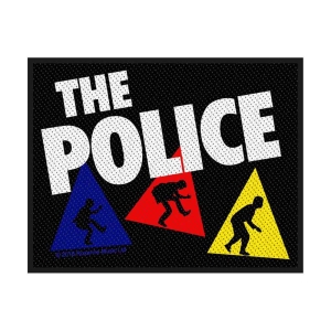 The Police - Triangles Standard Patch ryhmässä MERCHANDISE / Merch / Pop-Rock @ Bengans Skivbutik AB (5538560)