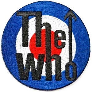 The Who - Target Logo Woven Patch ryhmässä MERCHANDISE / Merch / Pop-Rock @ Bengans Skivbutik AB (5538566)