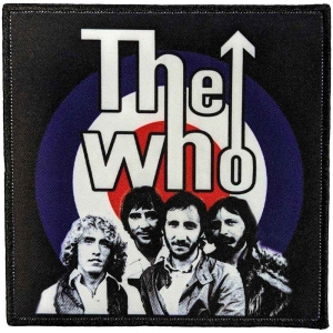 The Who - Band Photo Printed Patch ryhmässä MERCHANDISE / Merch / Pop-Rock @ Bengans Skivbutik AB (5538574)