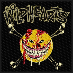 The Wildhearts - Smiley Face Standard Patch ryhmässä MERCHANDISE / Merch / Pop-Rock @ Bengans Skivbutik AB (5538576)