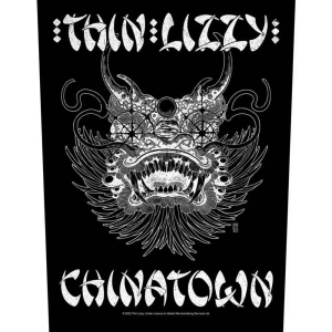 Thin Lizzy - Chinatown Back Patch ryhmässä MERCHANDISE / Merch / Hårdrock @ Bengans Skivbutik AB (5538578)