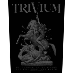 Trivium - In The Court Of The Dragon Back Patch ryhmässä MERCHANDISE / Merch / Hårdrock @ Bengans Skivbutik AB (5538584)