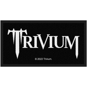 Trivium - Logo Standard Patch ryhmässä MERCHANDISE / Merch / Hårdrock @ Bengans Skivbutik AB (5538585)