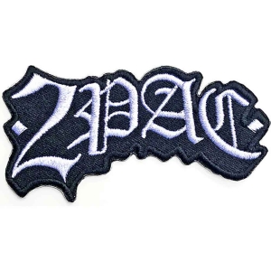 Tupac - Gothic Arch Woven Patch ryhmässä MERCHANDISE / Merch / Hip Hop-Rap @ Bengans Skivbutik AB (5538590)