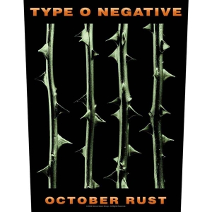 Type O Negative - October Rust Back Patch ryhmässä MERCHANDISE / Merch / Hårdrock @ Bengans Skivbutik AB (5538595)