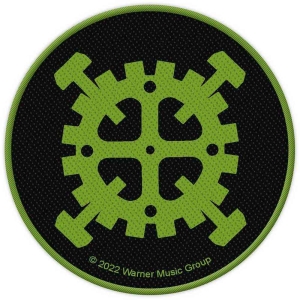 Type O Negative - Gear Logo Standard Patch ryhmässä MERCHANDISE / Merch / Hårdrock @ Bengans Skivbutik AB (5538599)