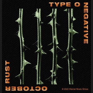 Type O Negative - October Rust Standard Patch ryhmässä MERCHANDISE / Merch / Hårdrock @ Bengans Skivbutik AB (5538600)