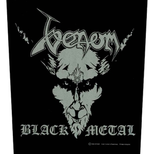 Venom - Black Metal Back Patch ryhmässä MERCHANDISE / Merch / Hårdrock @ Bengans Skivbutik AB (5538604)