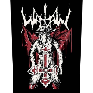 Watain - Inverted Cross Back Patch ryhmässä MERCHANDISE / Merch / Hårdrock @ Bengans Skivbutik AB (5538614)