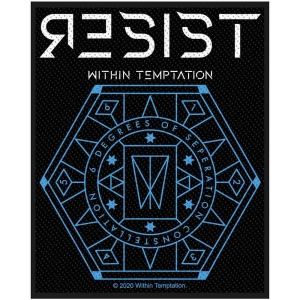 Within Temptation - Resist Hexagon Standard Patch ryhmässä MERCHANDISE / Merch / Hårdrock @ Bengans Skivbutik AB (5538619)