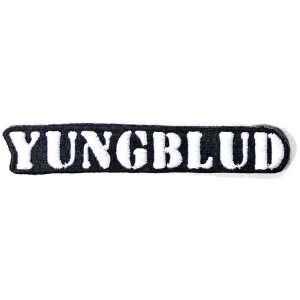 Yungblud - Stencil Logo Woven Patch ryhmässä MERCHANDISE / Merch / Pop-Rock @ Bengans Skivbutik AB (5538625)