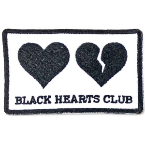 Yungblud - Black Hearts Club Woven Patch ryhmässä MERCHANDISE / Merch / Pop-Rock @ Bengans Skivbutik AB (5538626)