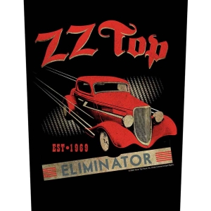 Zz Top - Eliminator Back Patch ryhmässä MERCHANDISE / Merch / Hårdrock @ Bengans Skivbutik AB (5538633)