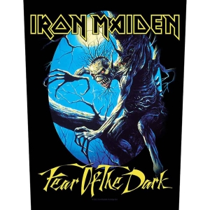 Iron Maiden - Fear Of The Dark Back Patch ryhmässä MERCHANDISE / Merch / Hårdrock @ Bengans Skivbutik AB (5538636)