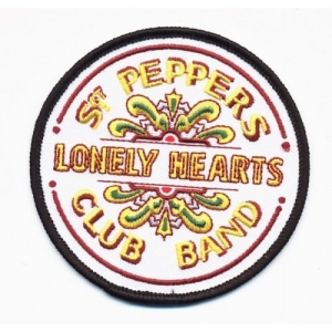 The Beatles - Sgt Pepper Drum Standard Patch ryhmässä MERCHANDISE / Merch / Pop-Rock @ Bengans Skivbutik AB (5538641)