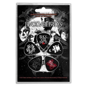 Black Veil Brides - Skull Plectrum Pack ryhmässä MERCHANDISE / Merch / Hårdrock @ Bengans Skivbutik AB (5538642)