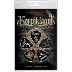 Korpiklaani - Shaman Drum Plectrum Pack ryhmässä MERCHANDISE / Merch / Hårdrock @ Bengans Skivbutik AB (5538647)