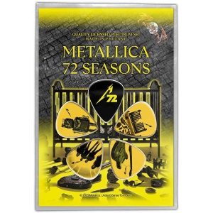 Metallica - 72 Seasons Plectrum Pack ryhmässä MERCHANDISE / Merch / Hårdrock @ Bengans Skivbutik AB (5538650)