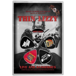 Thin Lizzy - Live And Dangerous Plectrum Pack ryhmässä MERCHANDISE / Merch / Hårdrock @ Bengans Skivbutik AB (5538654)