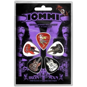 Tony Iommi - Iron Man Plectrum Pack ryhmässä MERCHANDISE / Merch / Hårdrock @ Bengans Skivbutik AB (5538656)