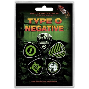 Type O Negative - World Coming Down Plectrum Pack ryhmässä MERCHANDISE / Merch / Hårdrock @ Bengans Skivbutik AB (5538658)