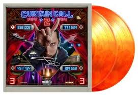 Eminem - Curtain Call 2 (Orange Vinyl) ryhmässä VINYYLI / Hip Hop-Rap @ Bengans Skivbutik AB (5538666)