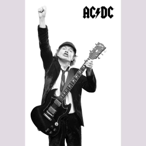 Ac/Dc - Angus Textile Poster ryhmässä MERCH / Minsishops-merch / Ac/Dc @ Bengans Skivbutik AB (5538671)