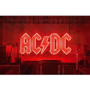 Ac/Dc - Pwr-Up Textile Poster ryhmässä MERCH / Minsishops-merch / Ac/Dc @ Bengans Skivbutik AB (5538673)