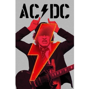 Ac/Dc - Pwr-Up Angus Textile Poster ryhmässä MERCH / Minsishops-merch / Ac/Dc @ Bengans Skivbutik AB (5538674)