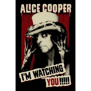 Alice Cooper - I'm Watching You Poster ryhmässä MERCHANDISE / Merch / Hårdrock @ Bengans Skivbutik AB (5538676)