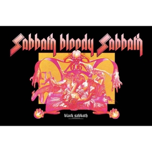 Black Sabbath - Sabbath Bloody Sabbath Textile Poster ryhmässä MERCHANDISE / Merch / Hårdrock @ Bengans Skivbutik AB (5538682)