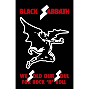 Black Sabbath - We Sold Our Souls Textile Poster ryhmässä MERCHANDISE / Merch / Hårdrock @ Bengans Skivbutik AB (5538683)