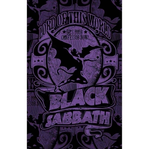 Black Sabbath - Lord Of This World Textile Poster ryhmässä MERCHANDISE / Merch / Hårdrock @ Bengans Skivbutik AB (5538685)