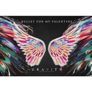 Bullet For My Valentine - Gravity Textile Poster ryhmässä MERCHANDISE / Merch / Hårdrock @ Bengans Skivbutik AB (5538687)