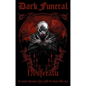 Dark Funeral - Nosferatu Textile Poster ryhmässä MERCHANDISE / Merch / Hårdrock @ Bengans Skivbutik AB (5538695)