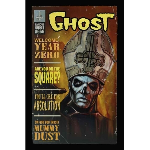 Ghost - Magazine Textile Poster ryhmässä MERCHANDISE / Merch / Hårdrock @ Bengans Skivbutik AB (5538703)